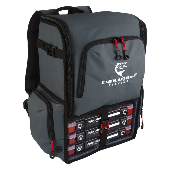 EVOLUTION OUTDOOR LARGEMOUTH 3.0 TACKLE BACKPACK