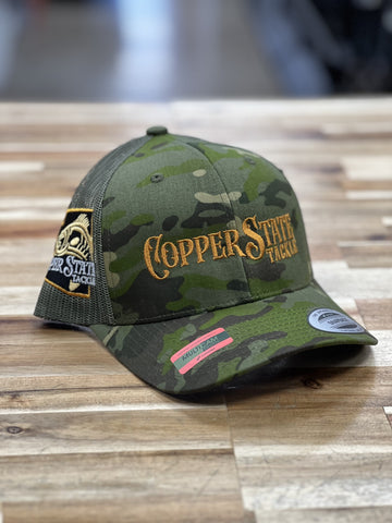 Buy multicam-tropic-copper-logo-trucker COPPERSTATE TACKLE HATS