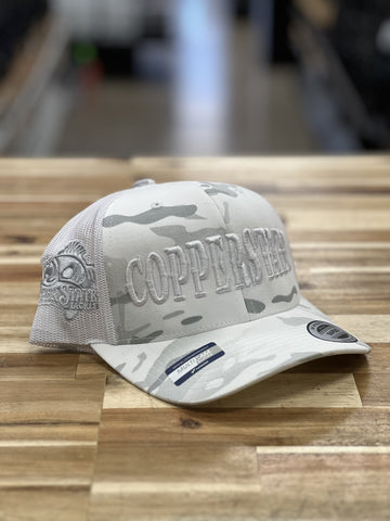 Buy multicam-alpine-white-patch-trucker COPPERSTATE TACKLE HATS