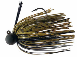 Buy green-pumpkin-black FITZGERALD FISHING THRIFT TUNGSTEN MICRO JIG
