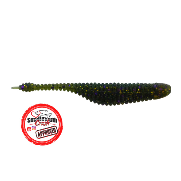Buy green-pumpkin-purple-flake GREAT LAKES FINESSE THE 2.75&quot; DROP MINNOW