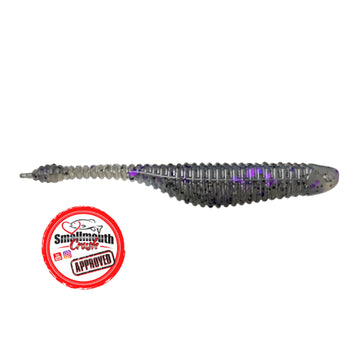 Buy smoke-clear-purple-flake GREAT LAKES FINESSE THE 2.75" DROP MINNOW