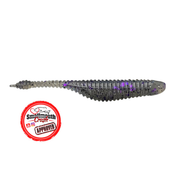 Buy smoke-clear-purple-flake GREAT LAKES FINESSE THE 2.75&quot; DROP MINNOW