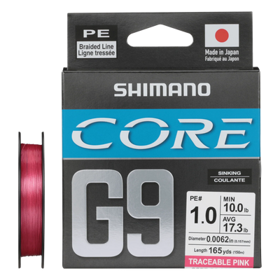 SHIMANO CORE G9 PE BRAIDED LINE