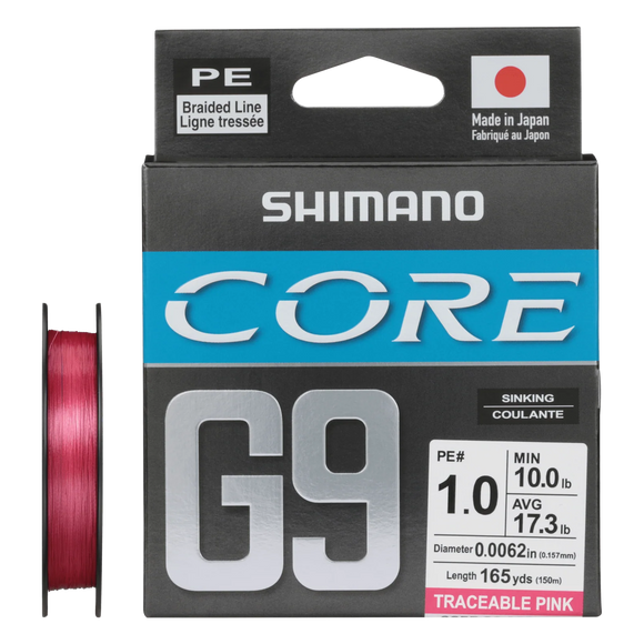 SHIMANO CORE G9 PE BRAIDED LINE