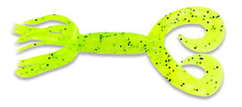 Buy chartreuse-blk-flk-156 YAMAMOTO HULA GRUB 4&quot;/5&quot;