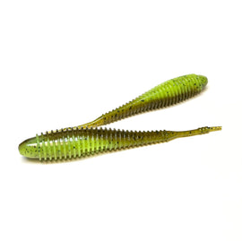 Buy green-pumpkin-chartreuse HOG FARMER SPUNK SHAD PINTAIL SWIMBAIT