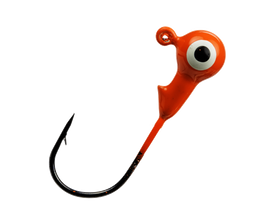 Buy fluorescent-orange Strike King Mr. Crappie Jigheads 25 pack