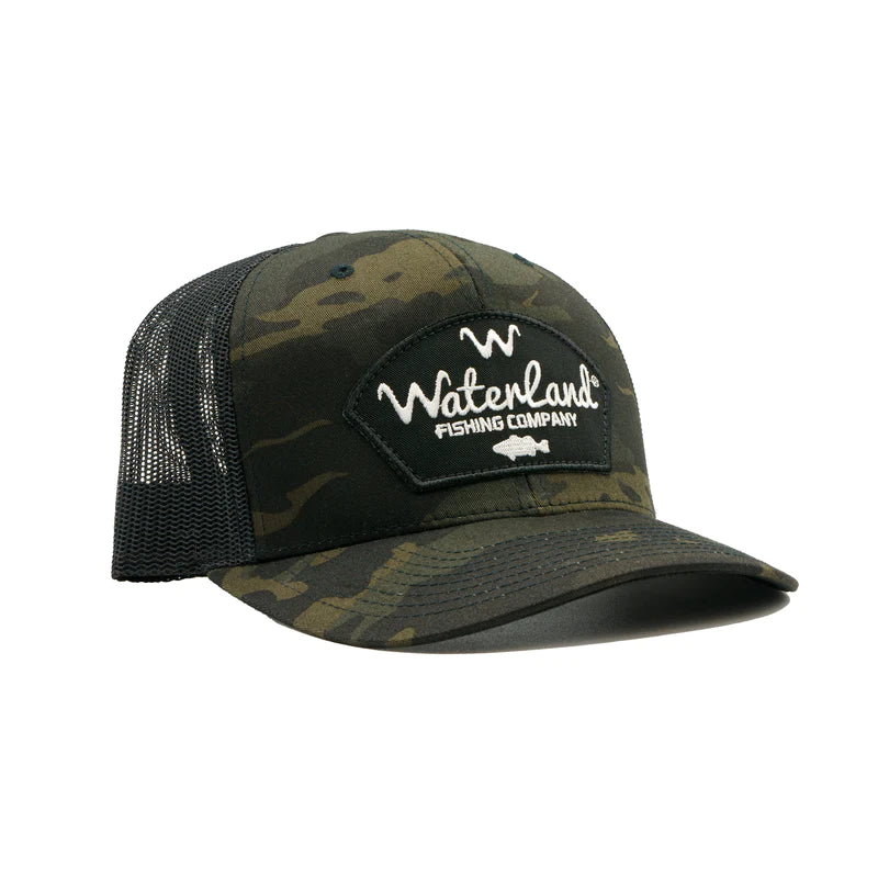 Buy blackout-snapback-camo-black WATERLAND HATS