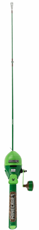 PROFISHIENCY KID CASTERS MINECRAFT YOUTH FISHING POLE-2