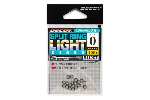 DECOY R-1 SPLIT RING LIGHT BLACK