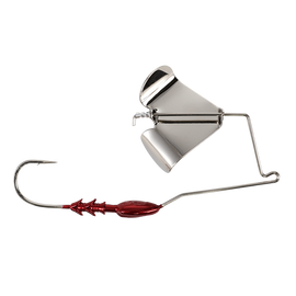 Buy red-w-nickel-blade BUCKEYE LURES G-BUZZ BUZZ BAIT