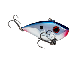 Buy chrome-blue-back STRIKE KING RED EYED SHAD LIPLESS CRANKBAIT
