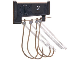 VMC REDLINE SERIES WEEDLESS WACKY NEKO HOOKS - 0