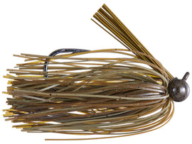 Buy green-pumpkin BASSMOOCH SPANKY TUNGSTEN HAND-TIED FOOTBALL JIG