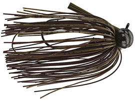 Buy green-pumpkin GREENFISH TACKLE LIVING RUBBER CRAWBALL FOOTBALL JIG