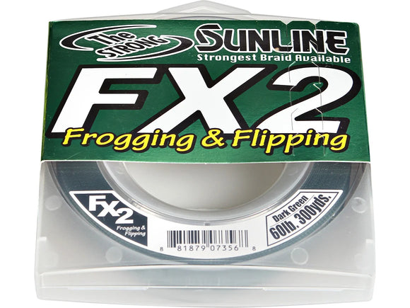 SUNLINE FX2 BRAIDED LINE DARK GREEN