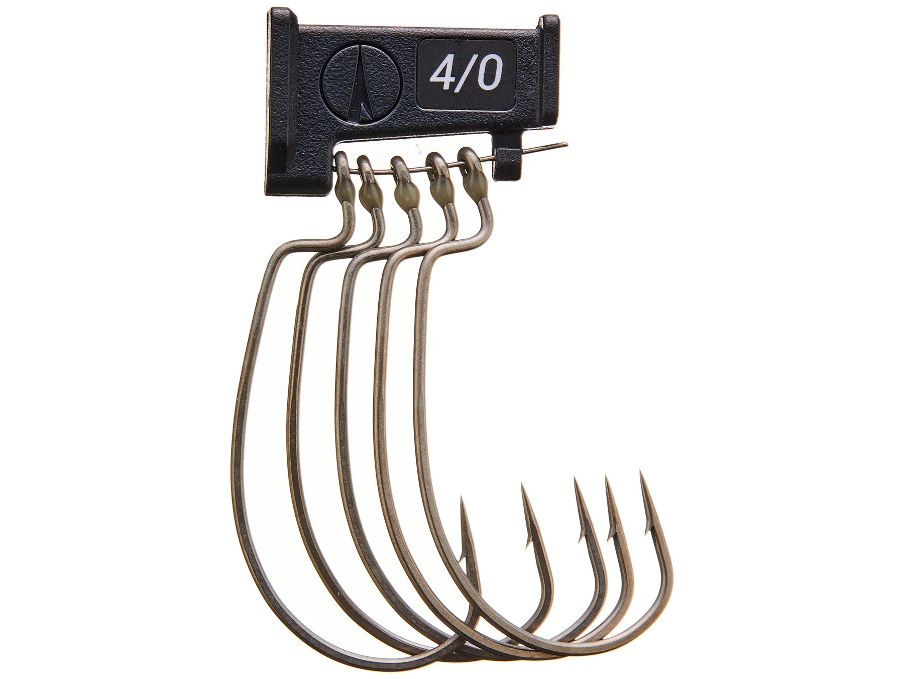 3/0 VMC 3x-Strong Wide Gap Worm Hooks - Black Nickel - Foto 2