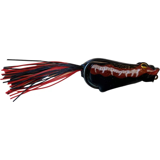 Blitz Lures Popping Phrog Jr FROG Black Widow