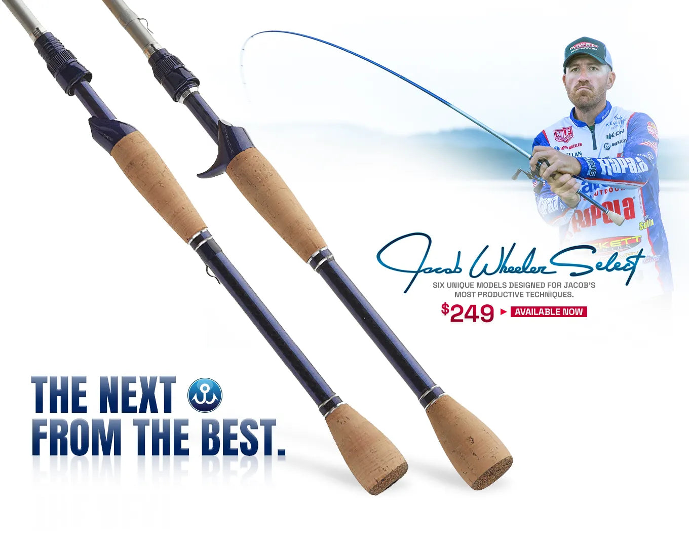 DUCKETT JACOB WHEELER SELECT RODS Copperstate Tackle