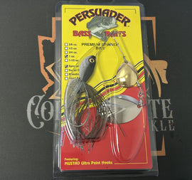 Buy shad-w-gold-silver-colorado-colorado PERSUADER PREMIUM SPINNER BAIT DEEP RUNNERS