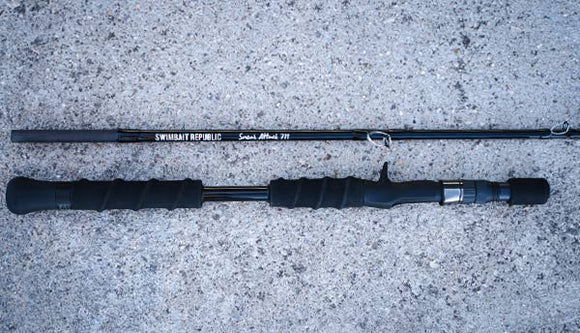 SWIMBAIT REPUBLIC SNEAK ATTACK 711 CASTING ROD