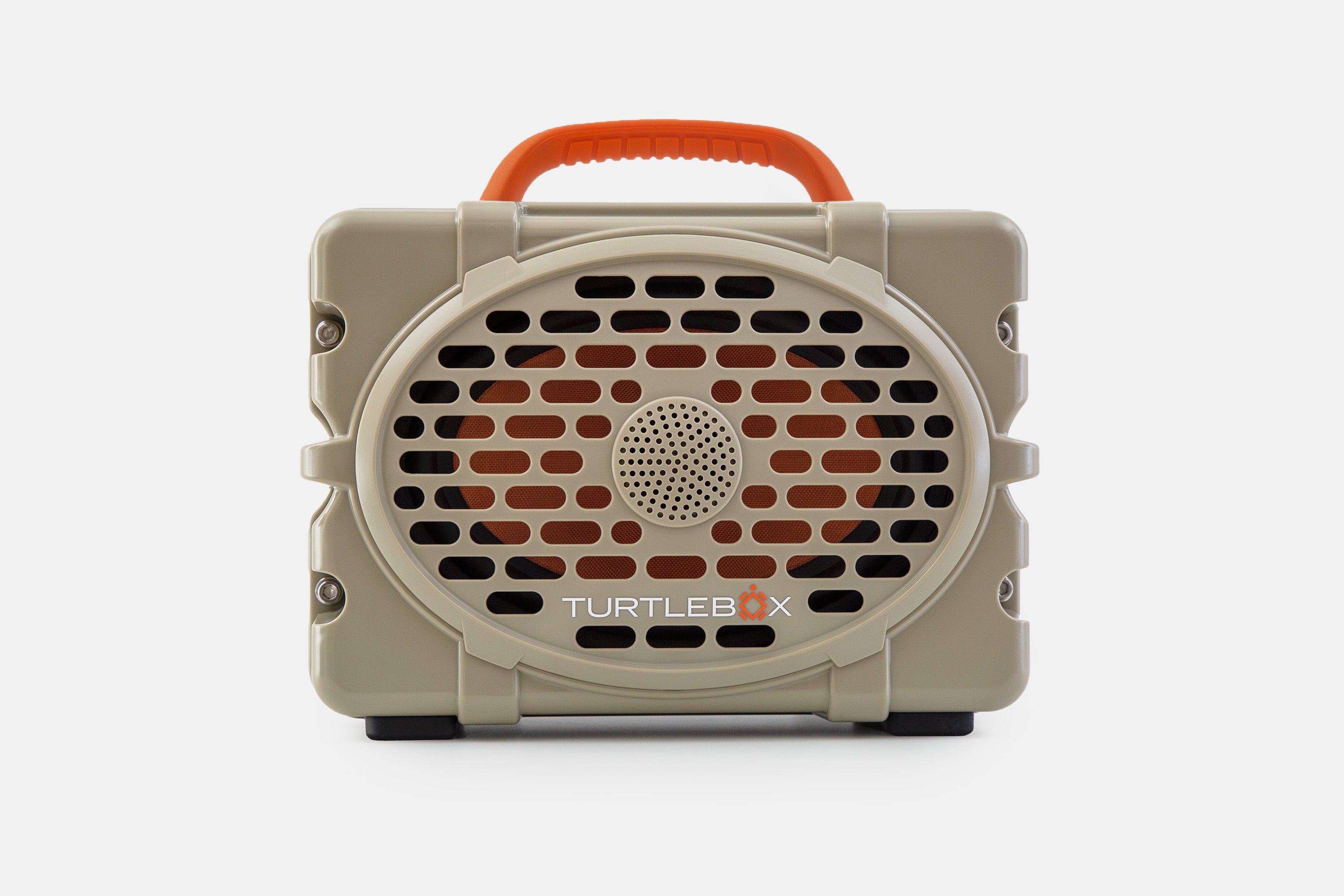 Buy tan-w-blaze-orange-handle TURTLEBOX GEN 2 SPEAKER