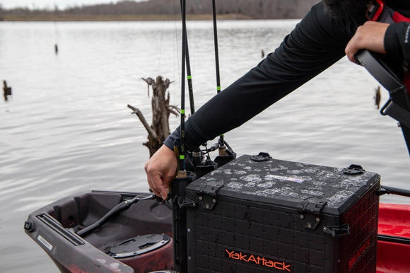 YAKATTACK TETHERTUBE RODE HOLDER - TWO PACK W/ MOUNTING HARDWARE