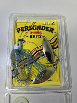 Buy blue-shad-w-gold-nickel-willow-willow PERSUADER KEEGANATOR 2.0 (LIGHT WIRE) SPINNERBAIT