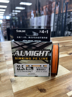 SUNLINE ALMIGHT SINKING PE LINE