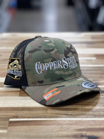 Buy multicam-black-netting-trucker COPPERSTATE TACKLE HATS