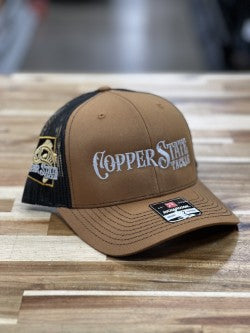 Buy caramel-brown-richardson-112 COPPERSTATE TACKLE SIDE PATCH HATS
