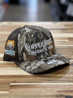 Buy realtree-edge-trucker COPPERSTATE MARINE &amp; TACKLE SIDE PATCH HATS