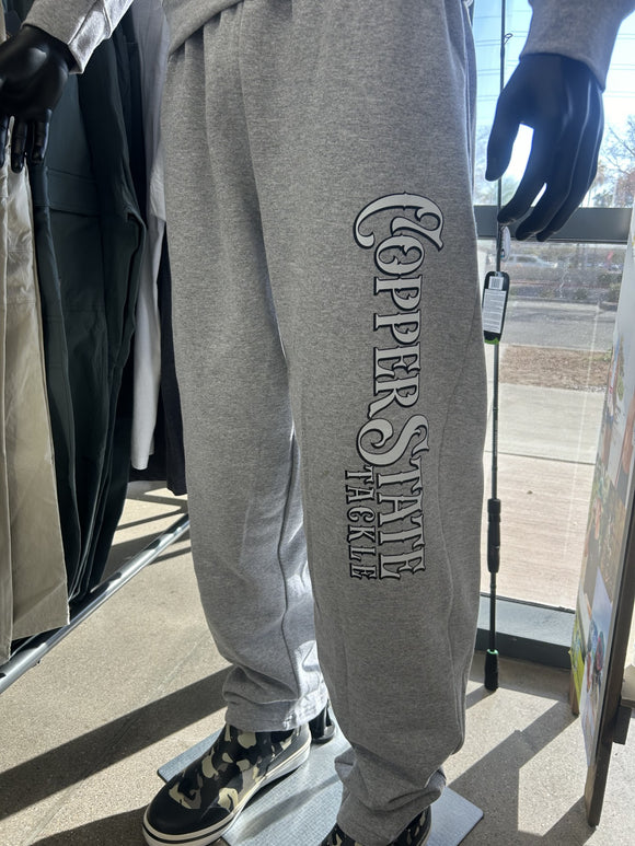 COPPERSTATE GREY SWEATPANTS/HOODIE