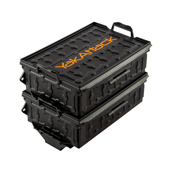 YAKATTACK TRACPAK COMBO KIT, TWO BOXES AND QUICK RELEASE BASE