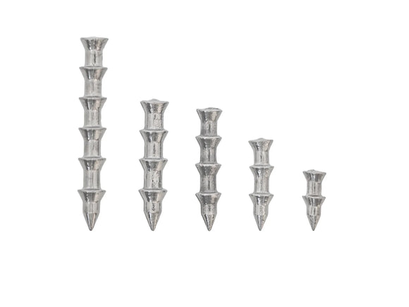 X ZONE TUNGSTEN PAGODA NAIL SINKER