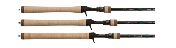 G. LOOMIS CONQUEST MAG BASS CASTING RODS