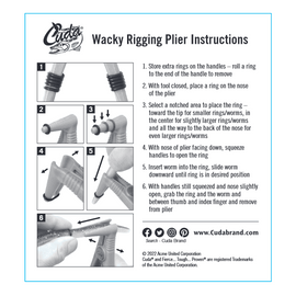 CUDA 5″ WACKY RIGGING PLIER - 0