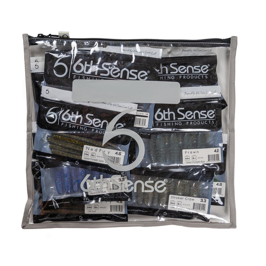 6th Sense BaitZip Pro Bag Black / 12 x 10