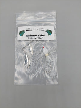SKINNY WIRE SPINNER BAIT - 1 BLADE