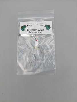 Buy pepper-shad SKINNY WIRE SPINNER BAIT - 2 BLADE
