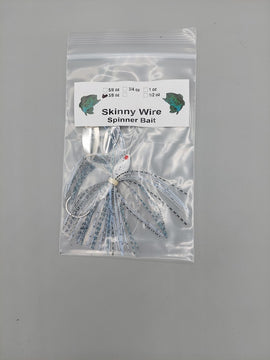 Buy electric-shad SKINNY WIRE SPINNER BAIT - 2 BLADE