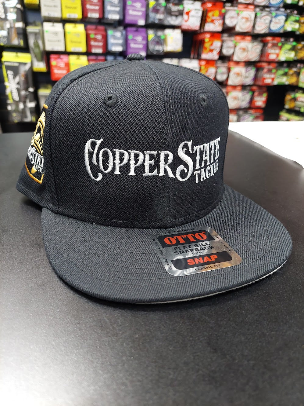 Buy black-w-silvertext-on-front COPPERSTATE TACKLE HATS