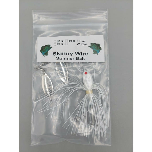 SKINNY WIRE SPINNER BAIT - 2 BLADE