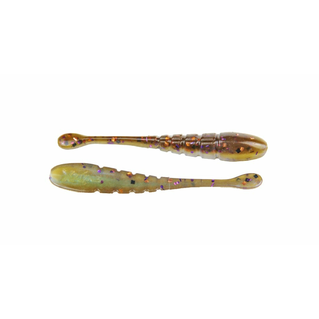 X Zone Lures  The 3” Stealth Invader in “Natural Goby!” 1️⃣ of
