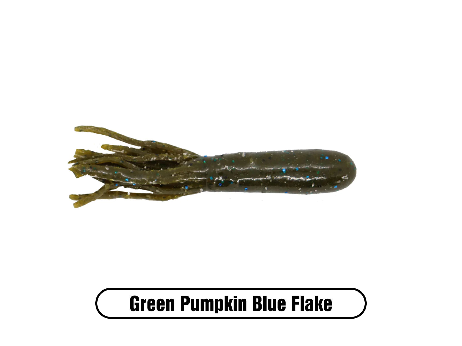 Buy green-pumpkin-blue-flake X ZONE X-TUBE 3.75&quot;