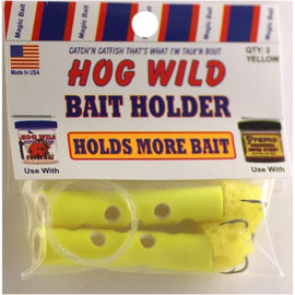 MAGIC BAIT 48-34 HOG WILD, SIZE 4, TREBLE/BAITHOLDER, BRONZE, YELLOW TUBE - Copperstate Tackle