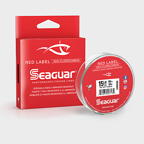SEAGUAR RED LABEL - 200YD - Copperstate Tackle