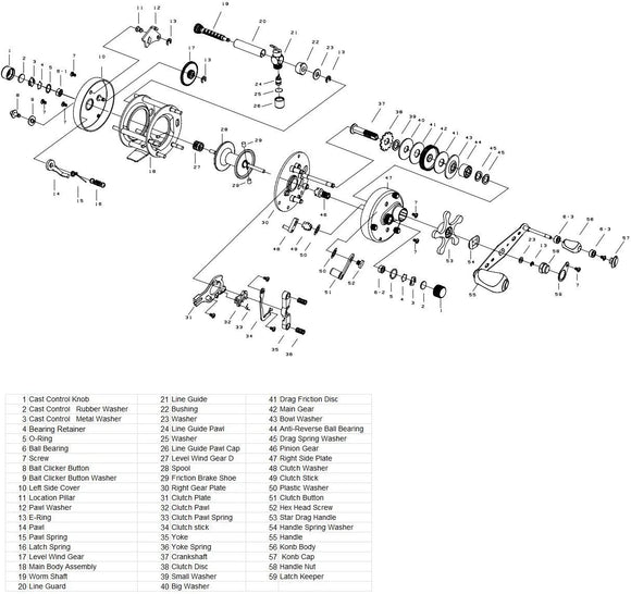 CATFISH PRO TOURNAMENT SERIES BAITCASTER REEL