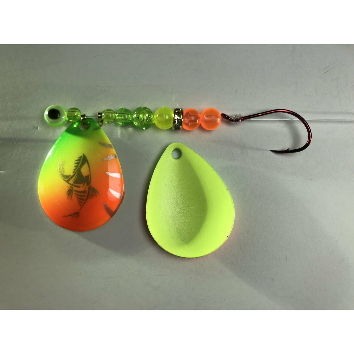Trolling Perch Rig PAINTED BACK RIGS TROLLING RIG | Copperstate Tackle